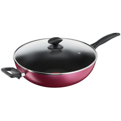 Tefal Cookware Light & Clean Wokpan 32cm W/Lid