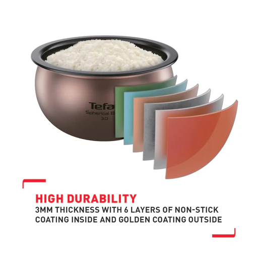 Tefal Far Infrared IH Rice Cooker 1.5L RK8868 (8 cups) - Image 6