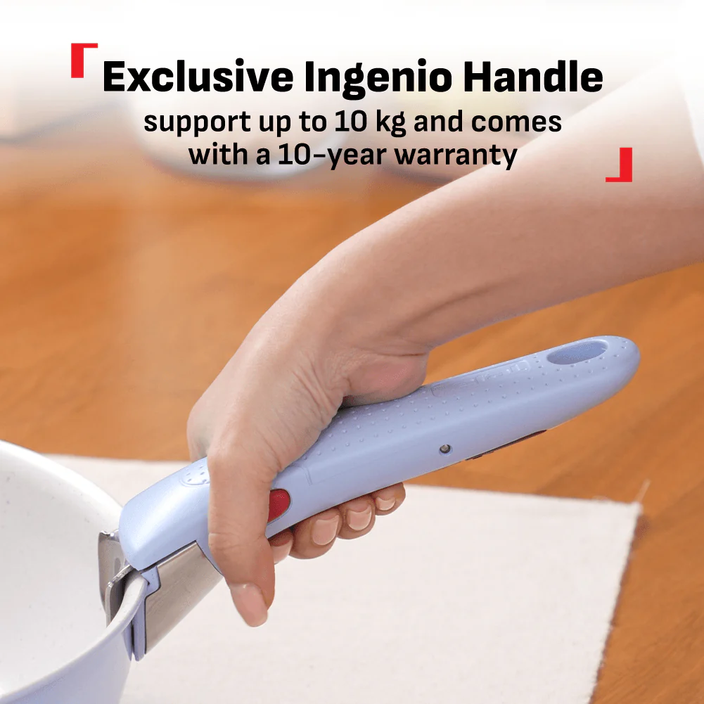 Tefal Ingenio Serenity 11pcs Set (Blue / Pink) - Image 5
