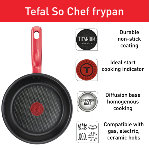 Tefal So Chef Frypan 28cm - Image 3